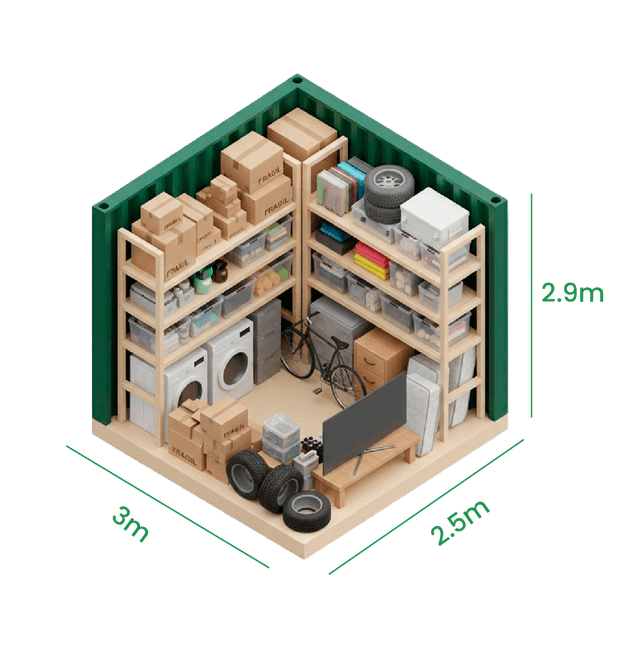 Baulera COMPACT — 8 m²